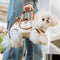 Mochila de transportista de perros pequeño de tracción portátil multifuncional