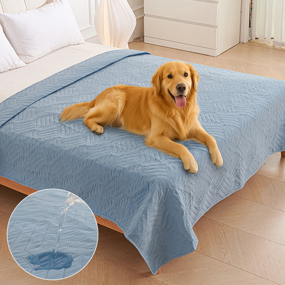 Cobertor de cama para mascotas multifuncional, resistente al agua, a prueba de orina y lavable