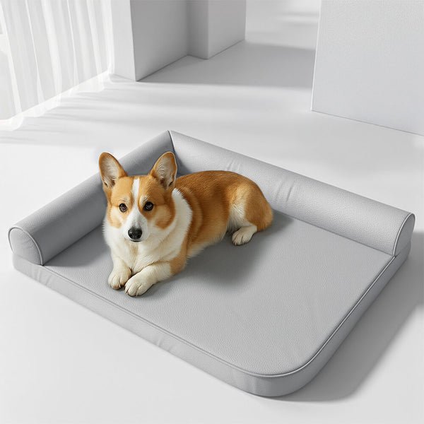 Cama de perro de tela de tecnología impermeable ortopédica resistente al agua