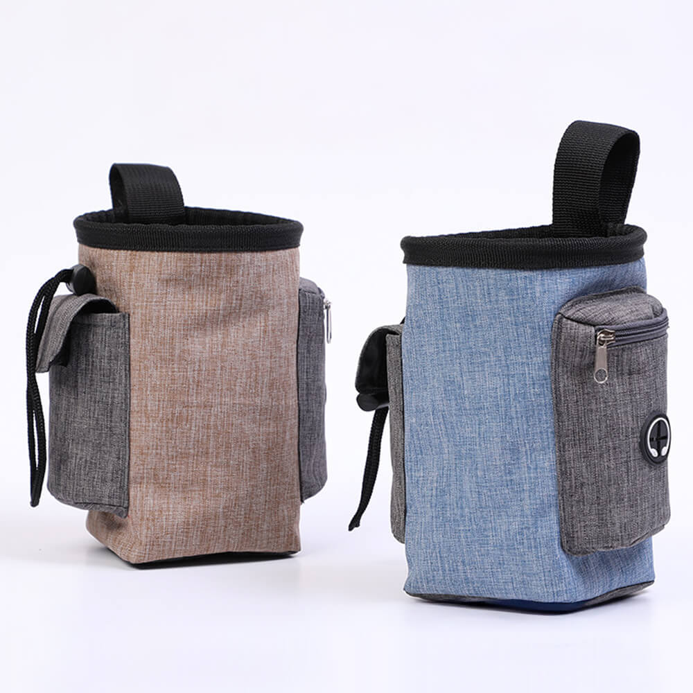 Bolsa de entrenamiento para perros portátil, impermeable y para exteriores