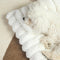 Fluffy espesa espesa cama tranquilizadora con almohada