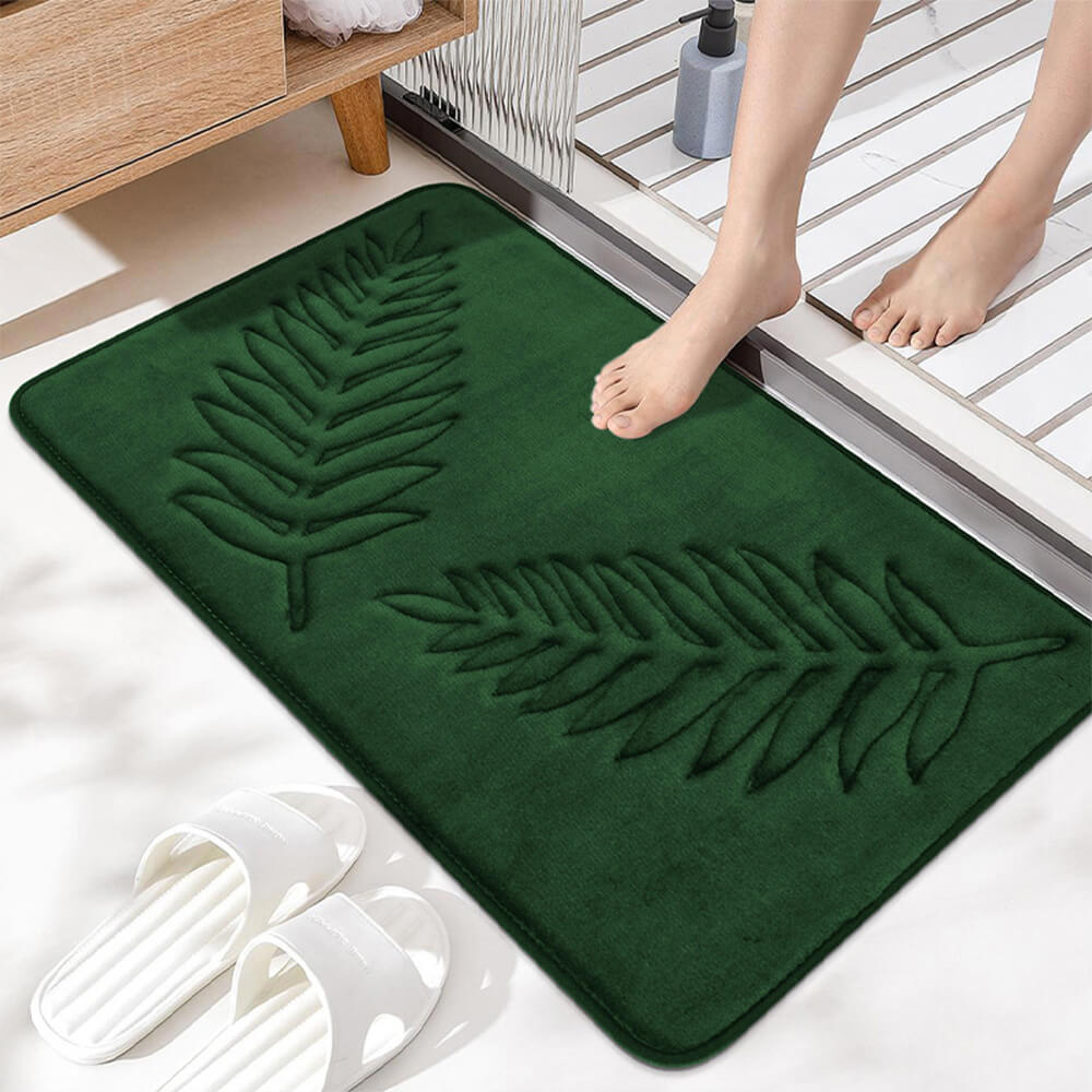 Alfombra decorativa para el hogar, suave, acogedora, antideslizante y absorbente de agua