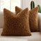 Almohada de sofá decorativo de terciopelo de Teddy suave