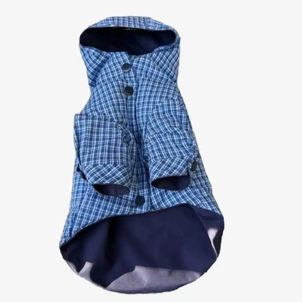 Stylish Dual-Sided Reversible Wear Windproof Outdoor Dog Jacket