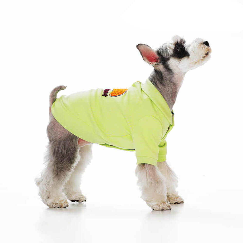 Abrigo tipo sudadera con botones elásticos, gruesos y cálidos y elegantes para perros