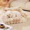 Tie-Dye Color Fluffy Plush Lazy Comfortable Dog & Cat Sofa Bed