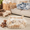 Tie-Dye Color Fluffy Plush Lazy Comfortable Dog & Cat Sofa Bed