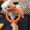Anillo de guerra Toy de perro interactivo flexible y ligero de anillo de guerra