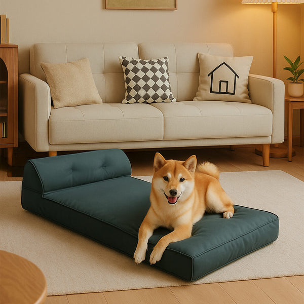 Impermeable & Cama grande para perros, resistente al pelo, gruesa, lavable para todas las estaciones