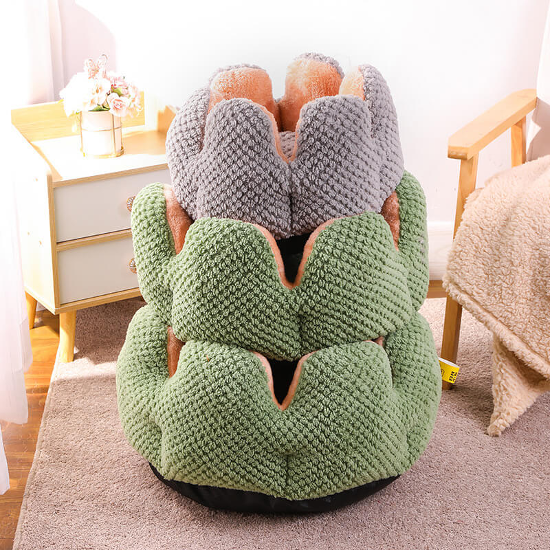 Cama Cómoda para Mascotas con Forma de Cactus