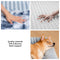 Deluxe Fluffy Full Support Ansieving Larm Bed para perros