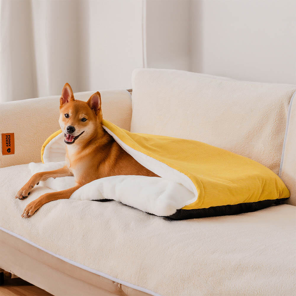 Saco de dormir para cachorros extremadamente suave y peludo cama para perros