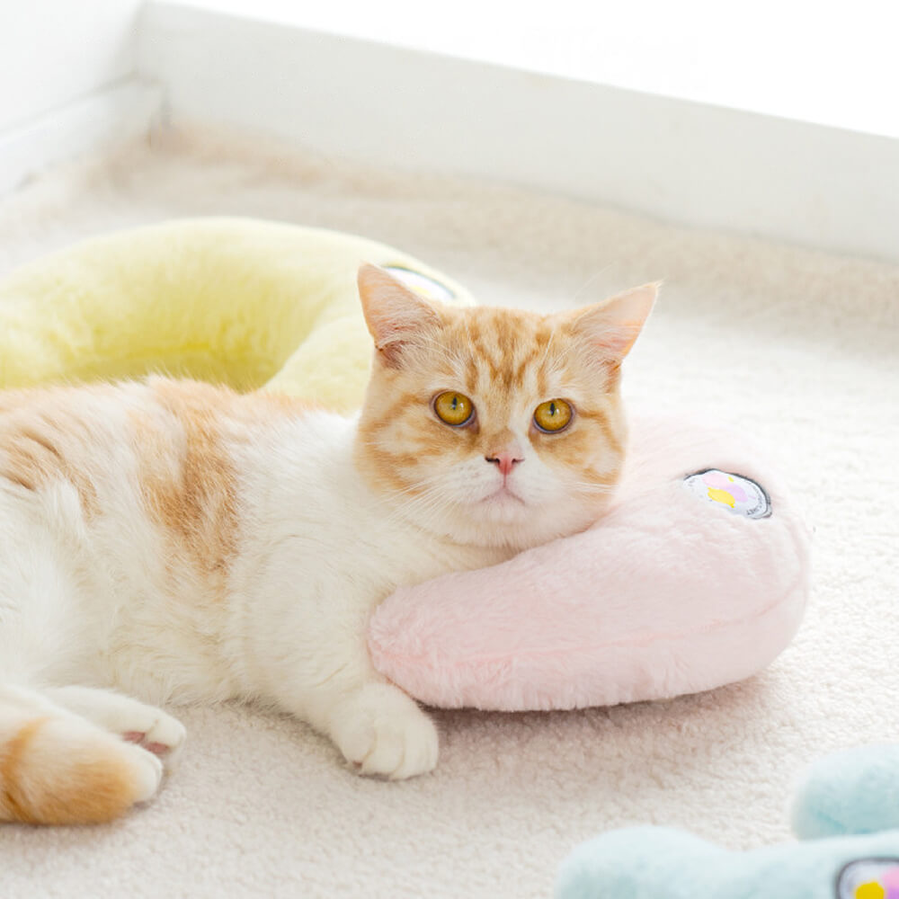 Almohada para mascotas linda y acogedora de moda