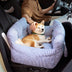 Cama de assento de carro para cachorro grande para passeio de lazer portátil para animais de estimação