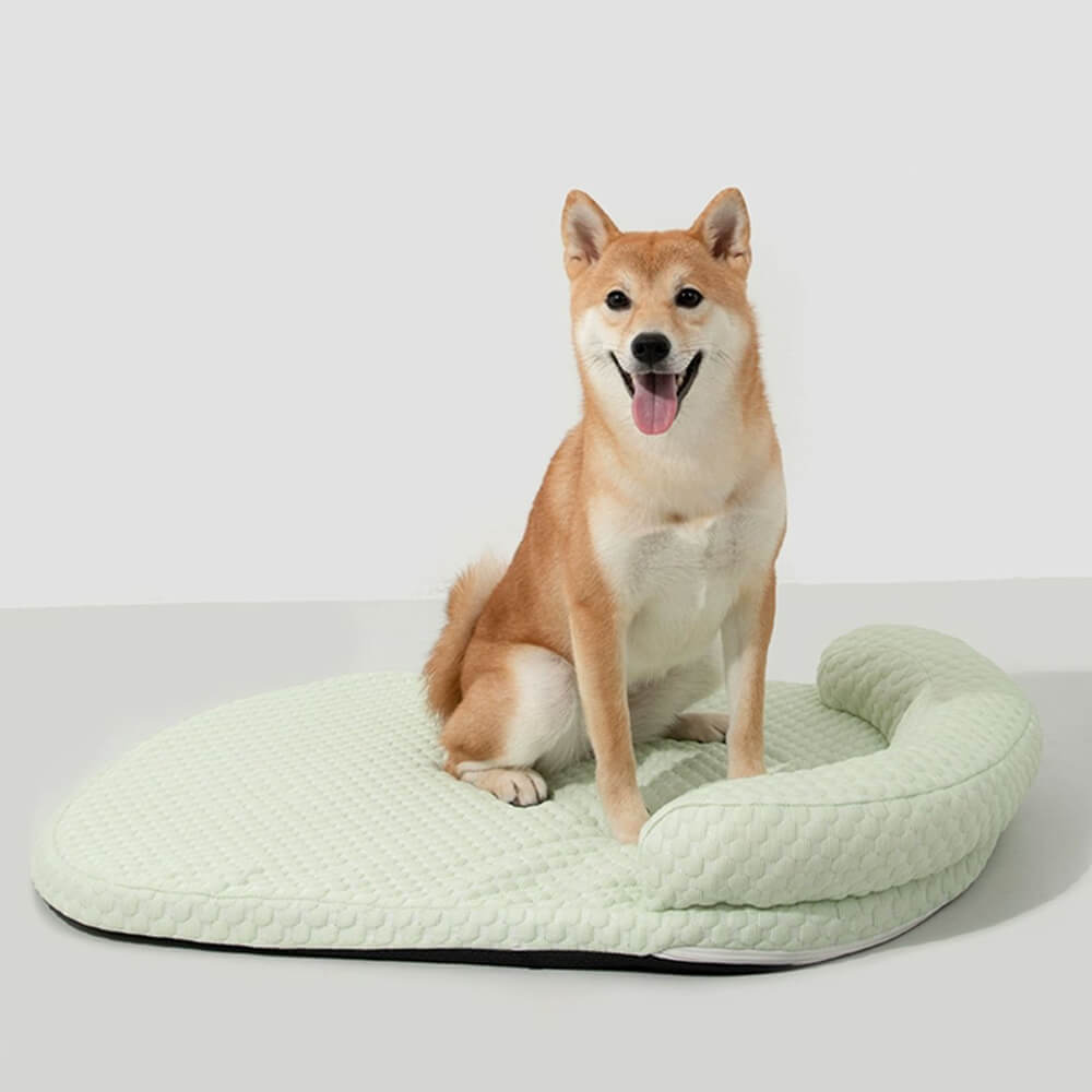 Manta refrigerante transpirable Ice Dot con almohada para gatos y perros