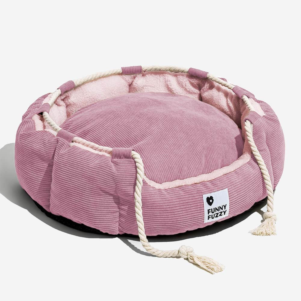 Lugar la cama de la cama de la cuerda lúdica Cama de perros y gato resistente a masticación