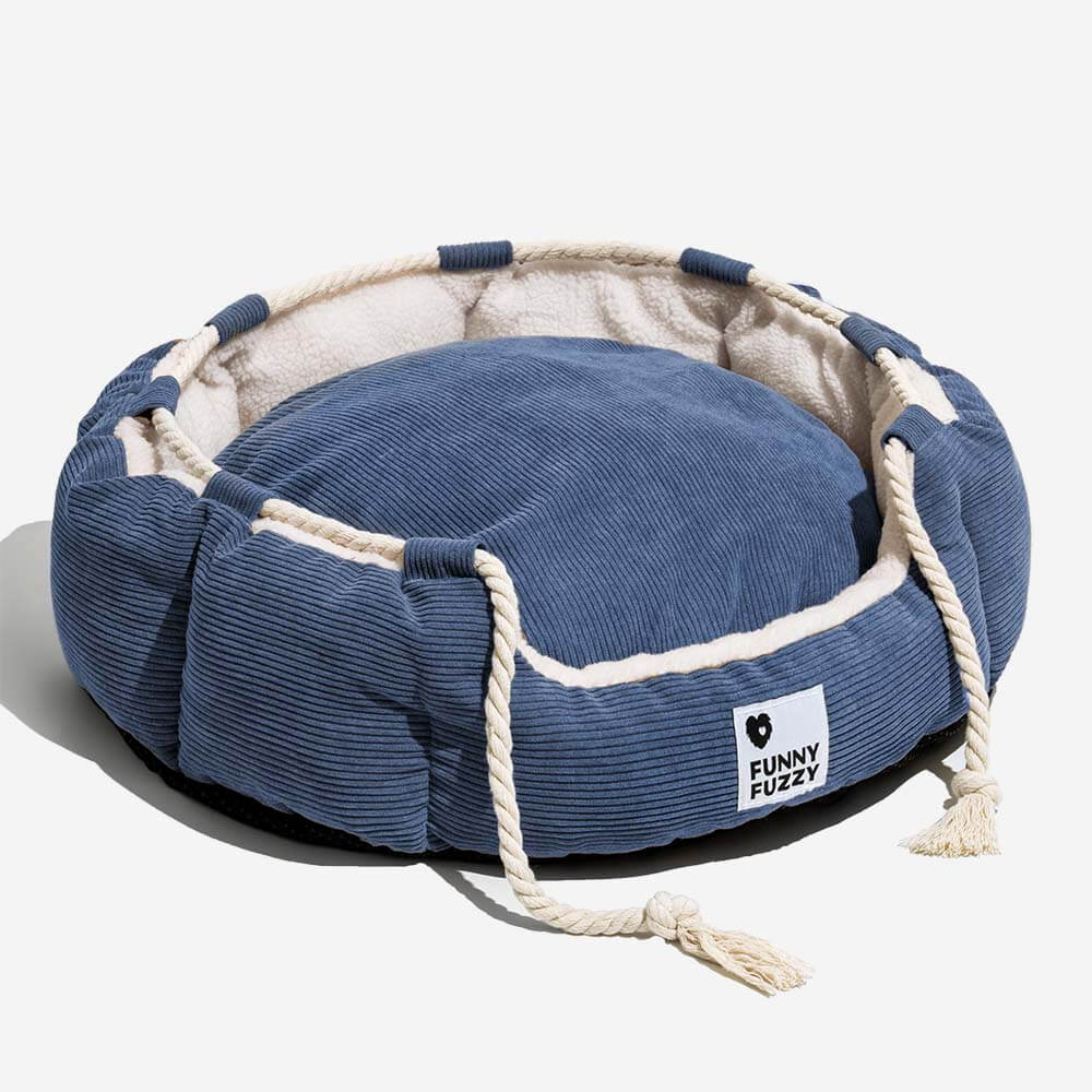 Lugar la cama de la cama de la cuerda lúdica Cama de perros y gato resistente a masticación