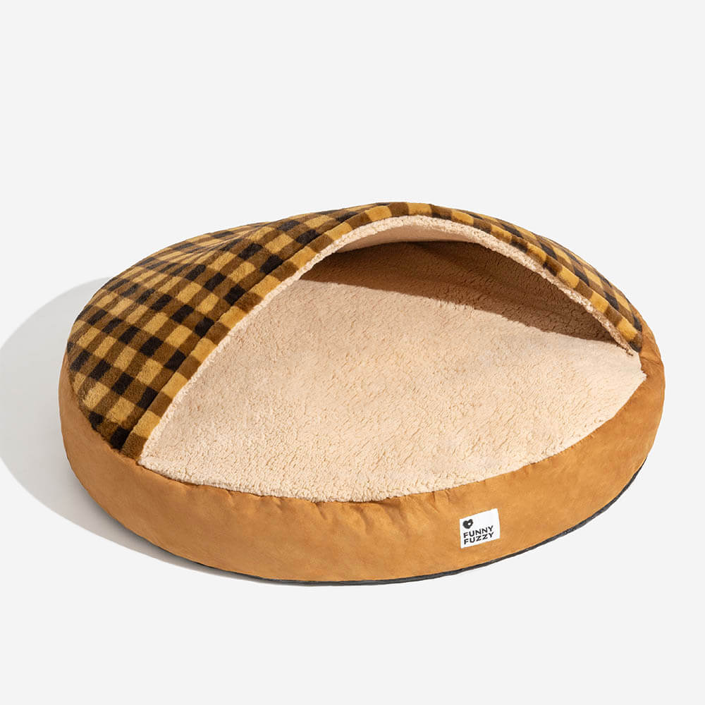 Cama de gato ultra suave y redonda para dormir
