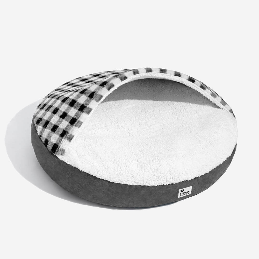 Cama de gato ultra suave y redonda para dormir