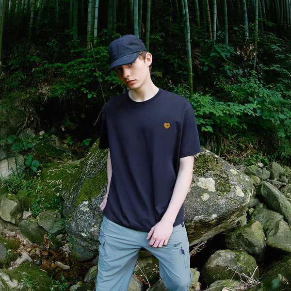 Sólido <tc>Color</tc> Camiseta unisex ligera, refrescante y resistente al pelo de mascotas