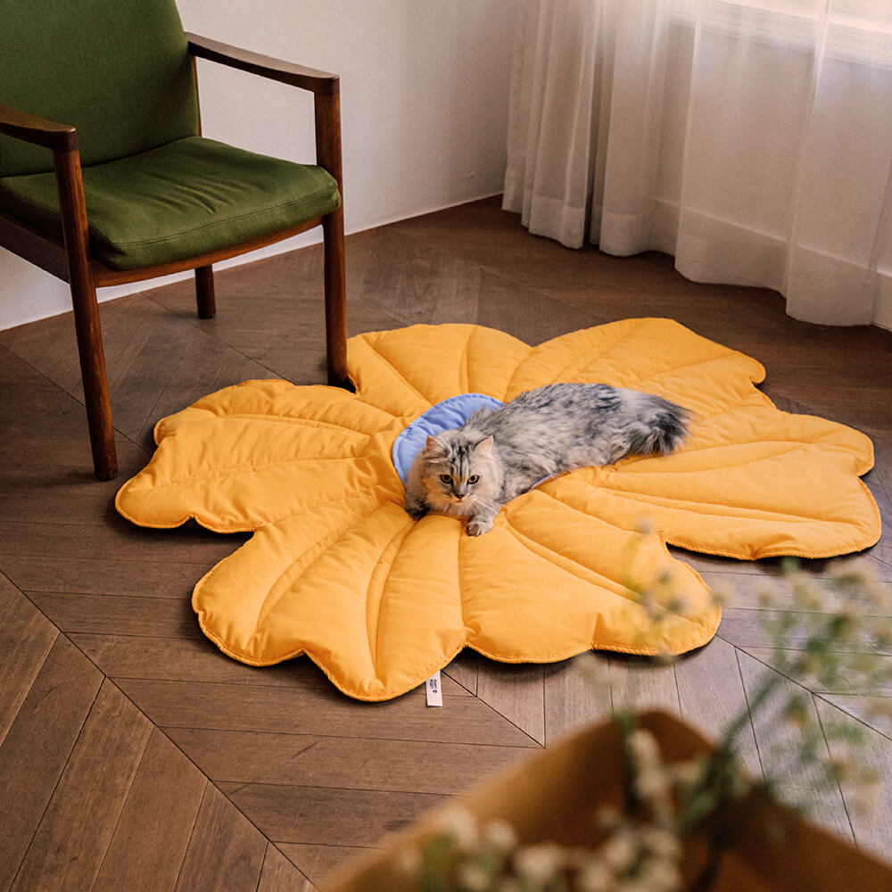 Manta grande en forma de flor para humanos y perros