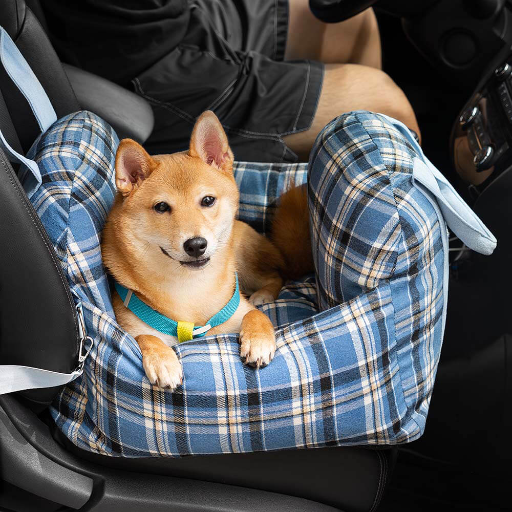 Cama de seguridad para el asiento del coche del perro