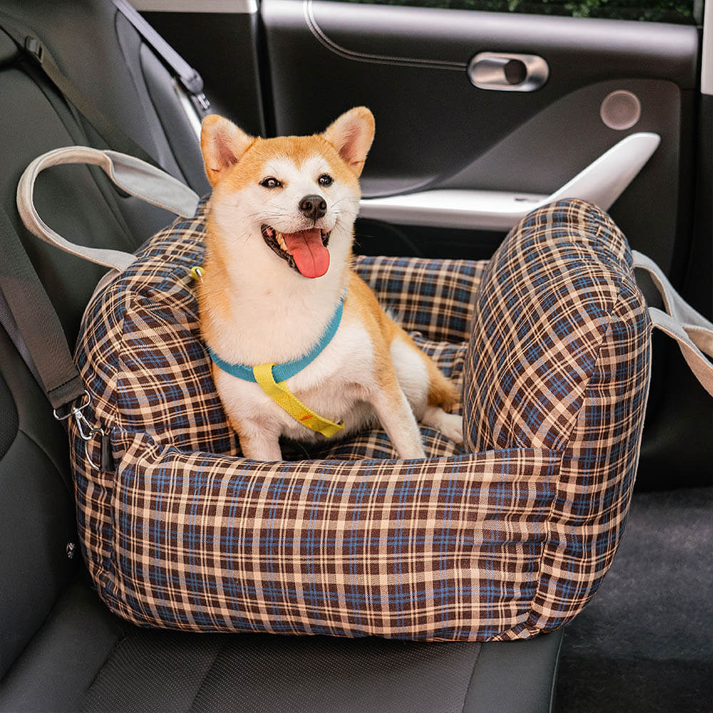 Cama de seguridad para el asiento del coche del perro