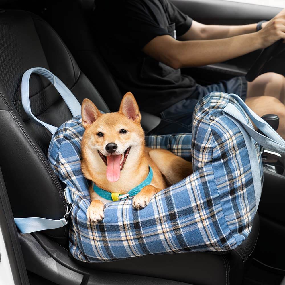 Cama de seguridad para el asiento del coche del perro