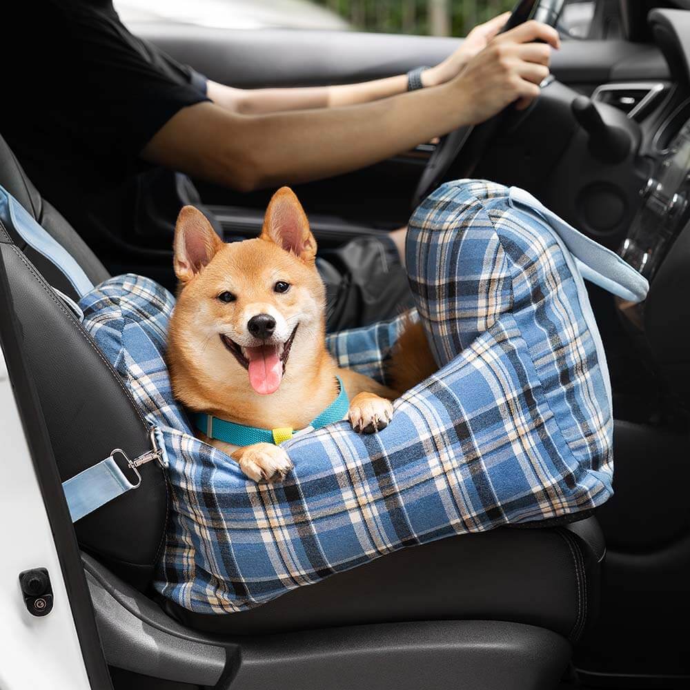 Cama de seguridad para el asiento del coche del perro