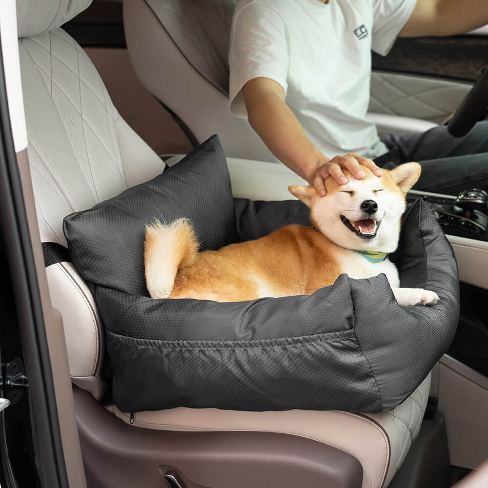 Cama de coche impermeable con refuerzo para viajes para perros