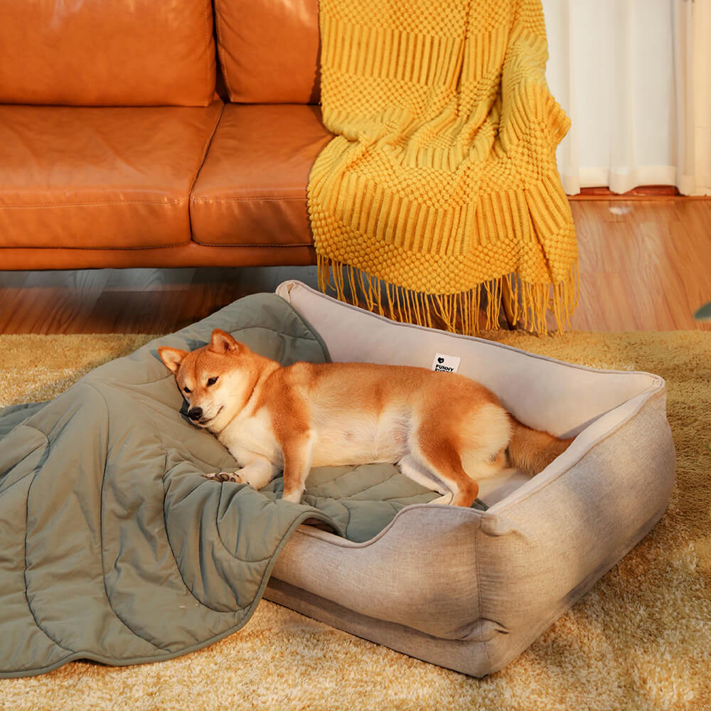 Cama para perros - Funda de cama cuadrada para pan