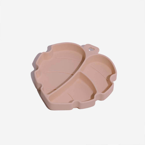 Tazones de mascota de taza de succión - hoja