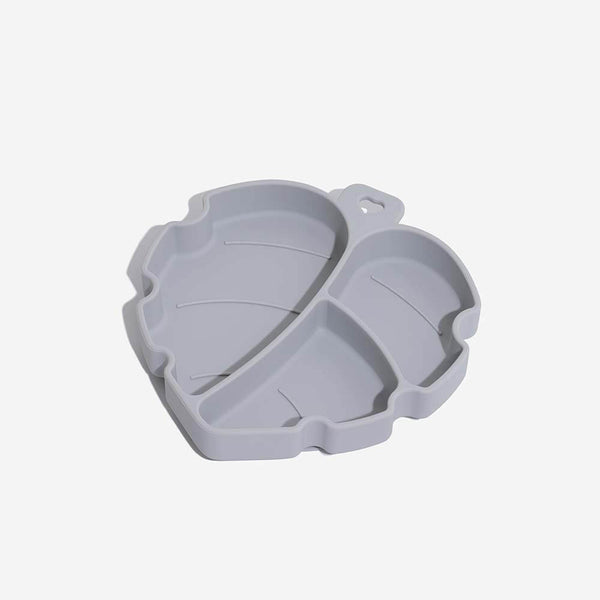 Tazones de mascota de taza de succión - hoja