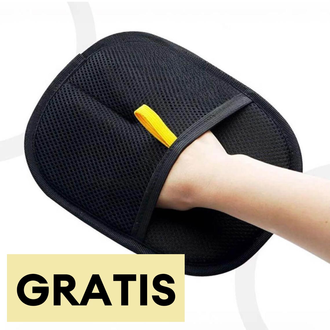 Guante para eliminar el pelo de mascotas con cerdas electrostáticas de doble cara——Cantidad limitada