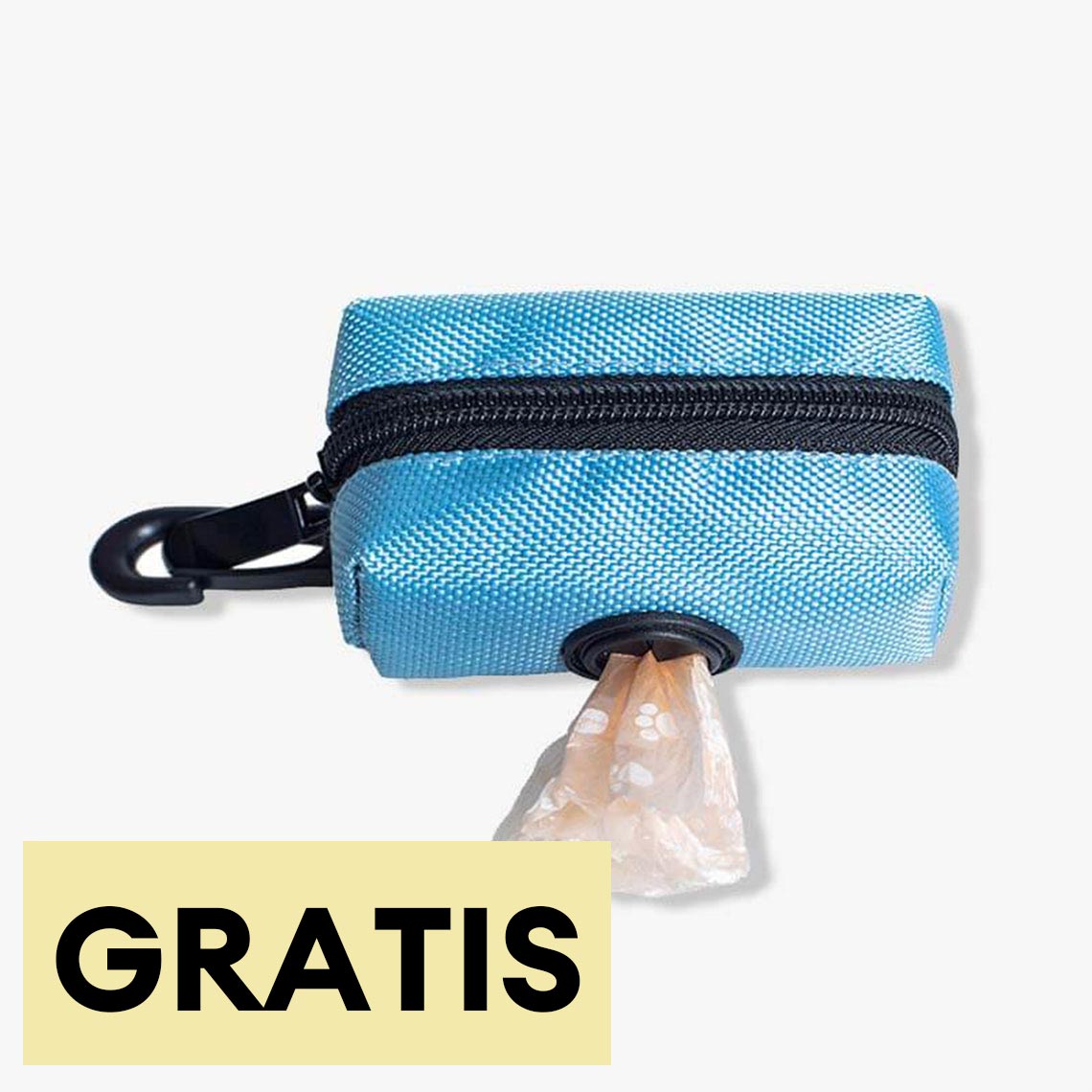 Dispensador portátil de bolsas para residuos de perros, bolsa para pasear perros de tela Oxford——Cantidad limitada