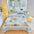 Juego de funda de edredón y fundas de almohada reversibles de lujo Garden Chic de 3 piezas
