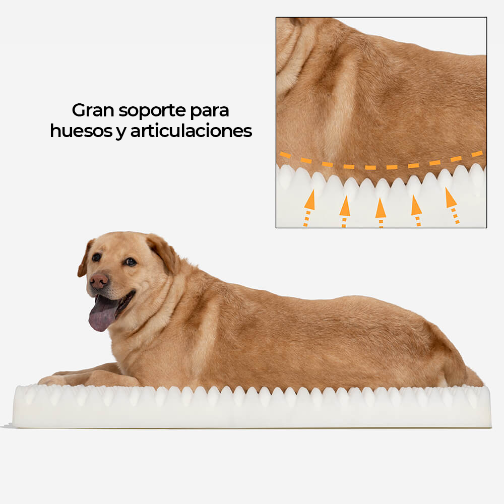 Cama ortopédica para perros humanos Ultimate Cozy Plush extra grande para dormir más profundamente