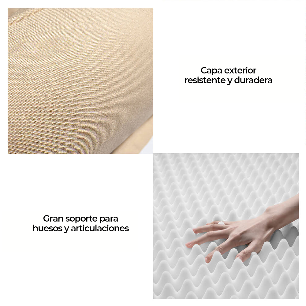 Cama ortopédica para perros humanos Ultimate Cozy Plush extra grande para dormir más profundamente