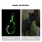 Collar y correa de perro luminoso luminoso hecho a mano