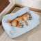Lit pour animaux de compagnie rafraîchissant en soie glacée, canapé-lit respirant et lavable pour chien