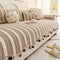 Chenille Art Corrugated Breatable No-Slip Couch Cover Coach