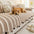 Chenille Art Corrugated Breatable No-Slip Couch Cover Coach