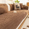 Chenille Art Corrugated Breatable No-Slip Couch Cover Coach