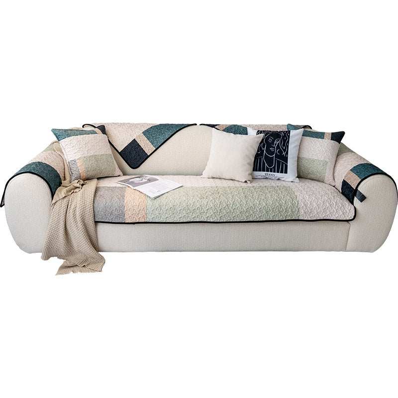 Cubierta de sofá de algodón de lujo de lujo Cubierta de sofá protectora de muebles anti-scratch