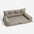 Cama grande para perros ortopédica plegable de cuero sintético Luxe - CoreLounge