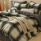 Parure de lit luxueuse et confortable en faux cachemire ultra doux et élégant.