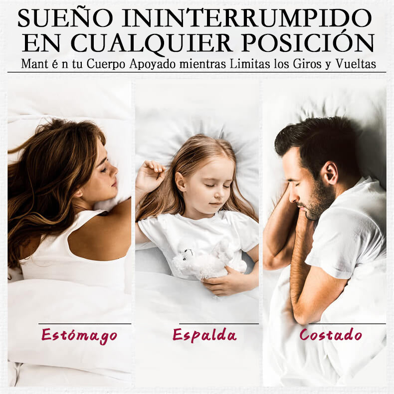 Almohadas de Cama de Hotel de Lujo Soporte para el Cuello Juego de Almohadas Esponjosas