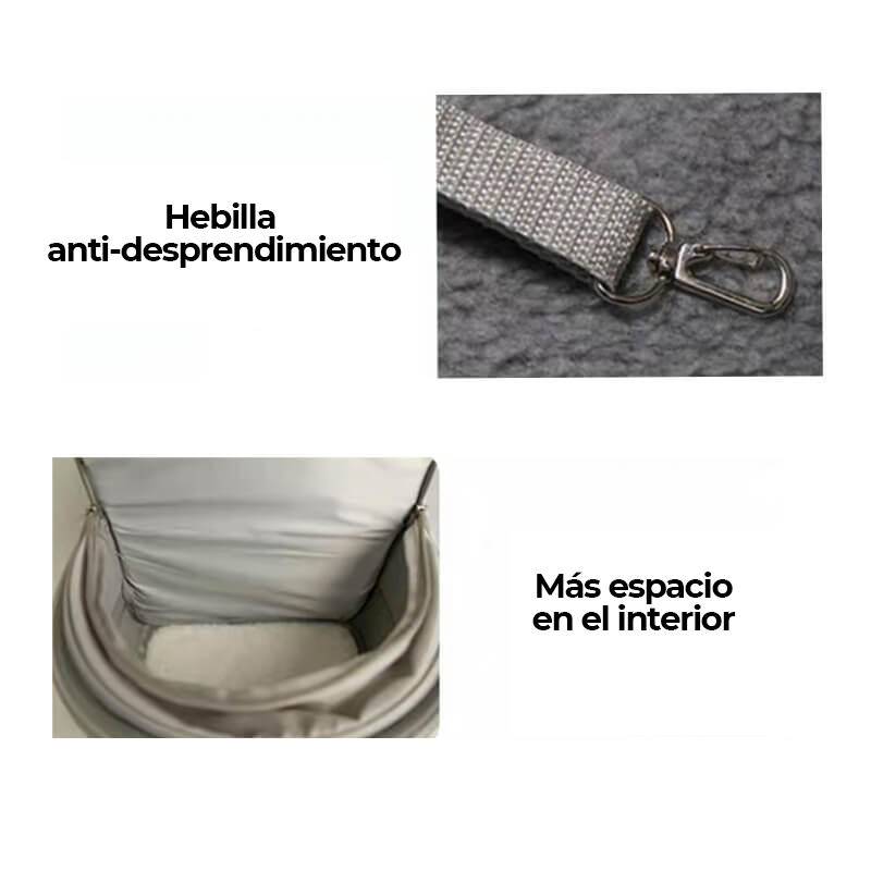 Mochila plegable portátil respirable del portador del animal doméstico del diseñador del viaje