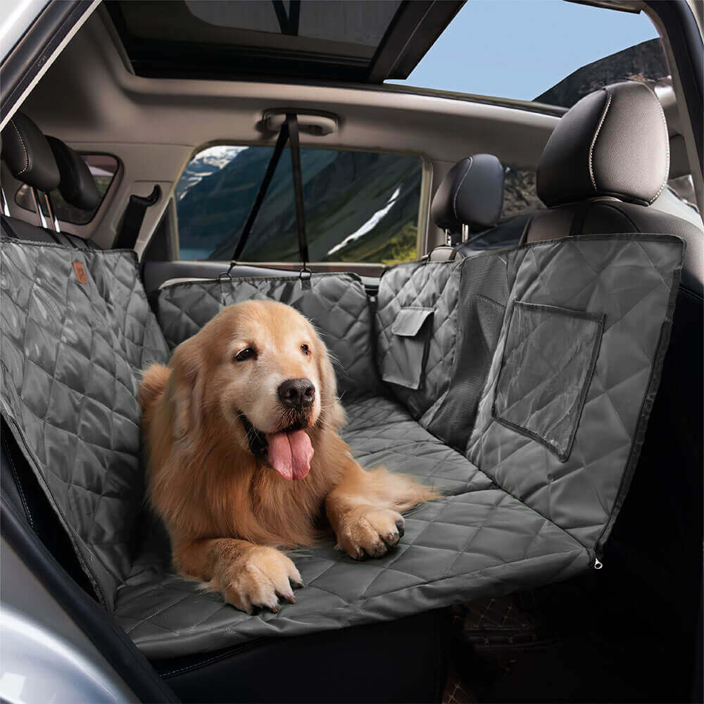 Extensión de asiento trasero para perros móvil para dormitorio extra grande y de cobertura total - Ideal para viajar y acampar