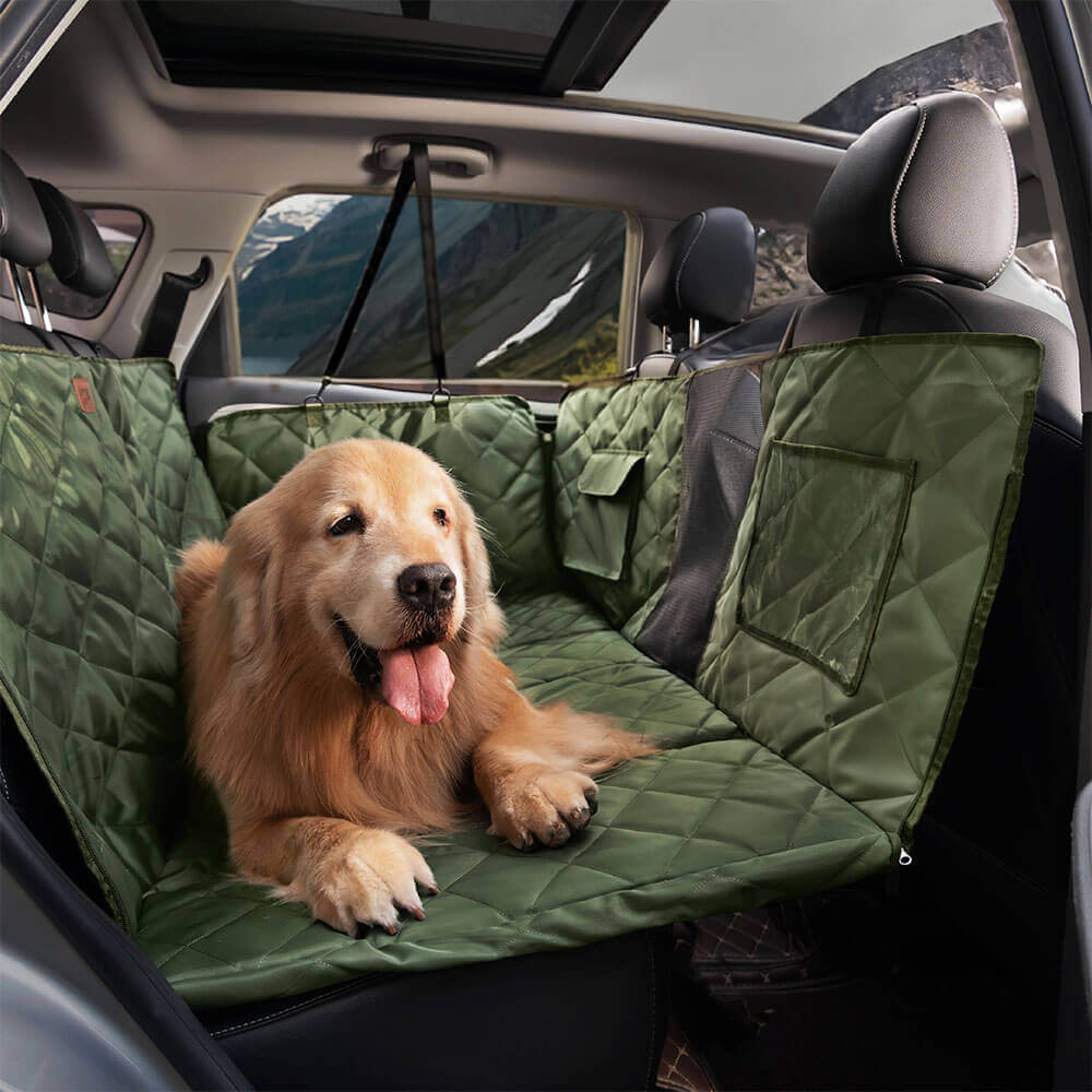 Extensión de asiento trasero para perros móvil para dormitorio extra grande y de cobertura total - Ideal para viajar y acampar